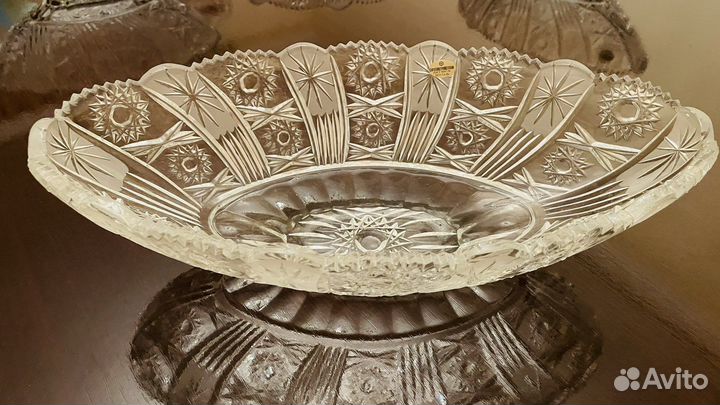 Хрустальный набор Лодочка