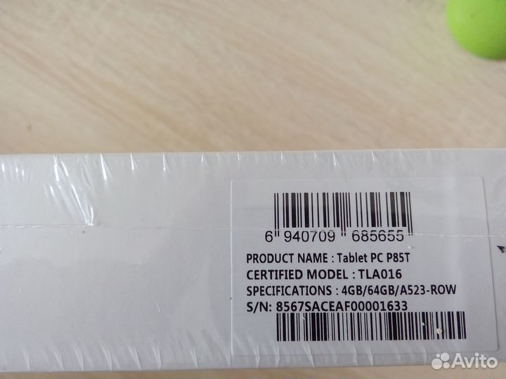 Планшет teclast tla016