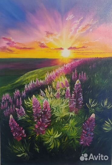 Картина маслом на холсте