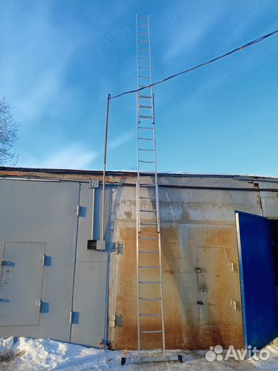 Лестница алюминиевая 3х12