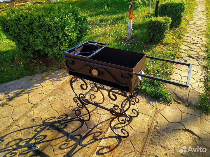 Мангал с зольником, 15000р