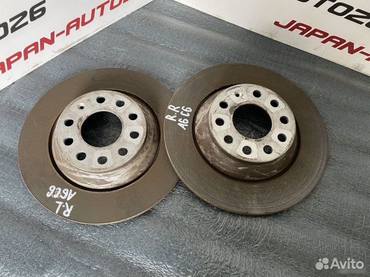 Тормозные диски заднее Audi A6 С6 2.4 multitronic