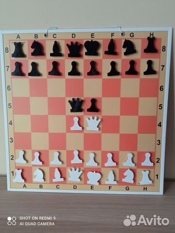 Шахматы демонстрационные, пособия