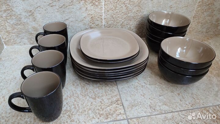 Столовый сервиз Thomson Pottery bali latte