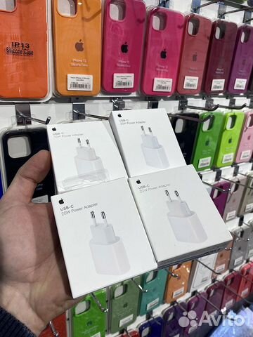 Оригинальный Блок питания Apple 20W type-c mhje3ZM