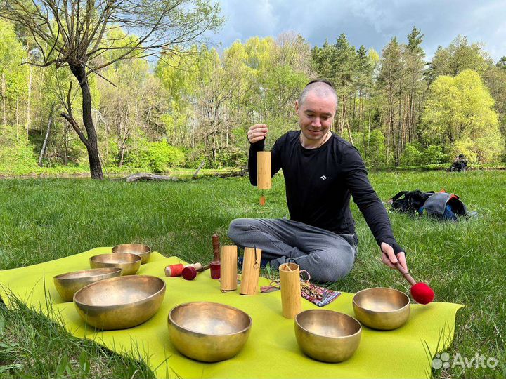 Тибетские поющие чаши & Гонг