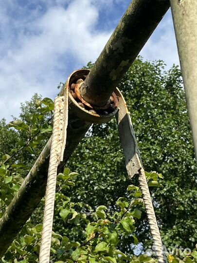 Садовые качели бу