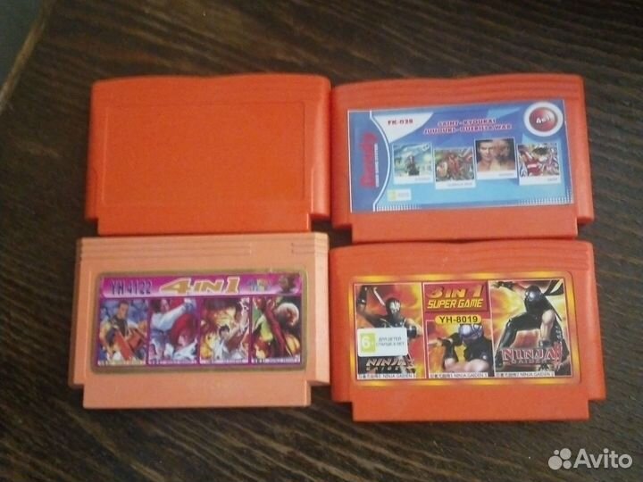 Картриджи на dendy