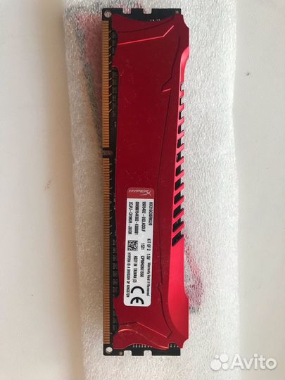 Kingston Hyperx Savage озу 2 шт. по 4 гб