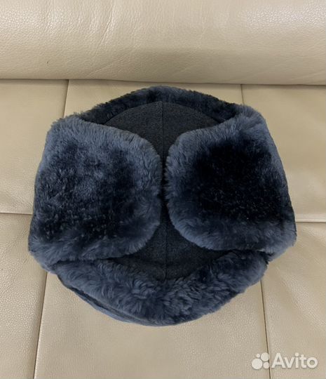 Шапка ушанка мужская военная 58