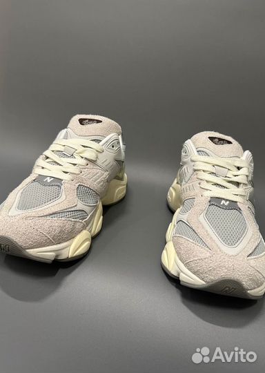 Кроссовки New Balance 9060, Gray Beige Люкс