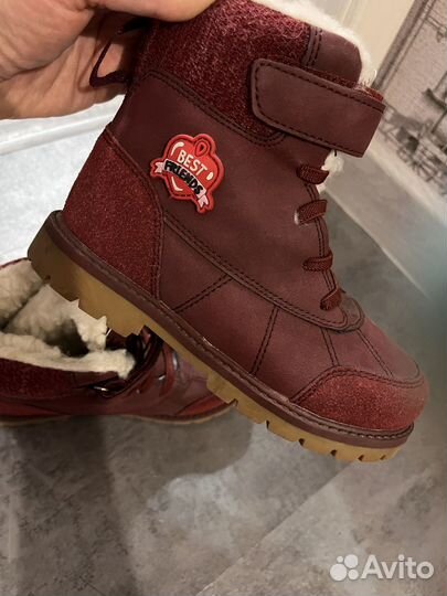 Ботинки зимние для девочки