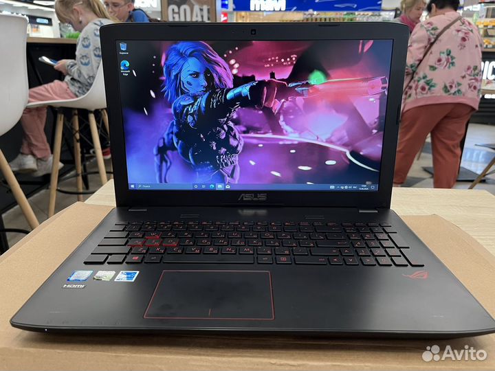 Ноутбук asus ROG GL552V