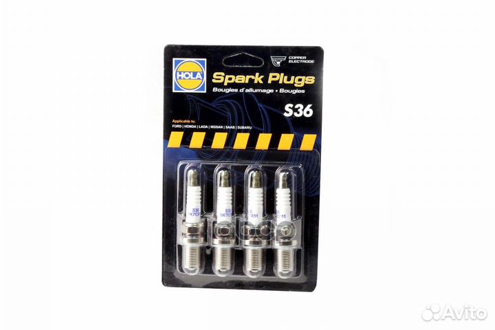 Свечи зажигания 16V LADA 2110-12 / Kalina (1117