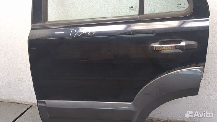 Дверь боковая левая задняя киа Sorento, 2006