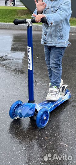 Самокат детский трехколесный