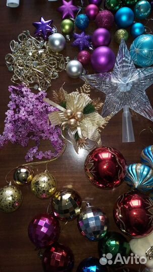 Ёлочные игрушки и украшения (листайте)