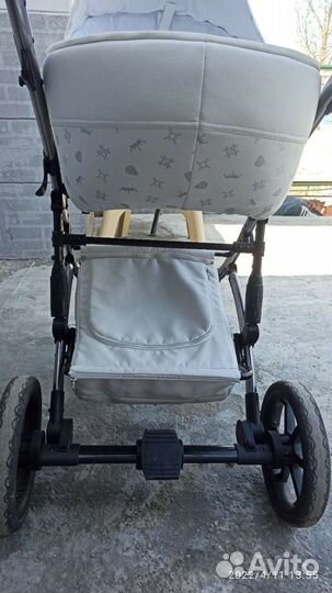 Коляска 2 в 1 эко кожа