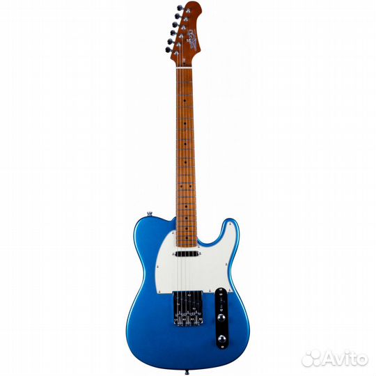 Электрогитара, цвет голубой металл JET JT-300 LPB