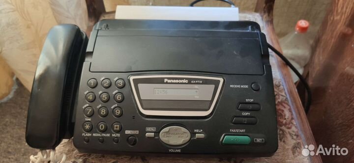 Факс panasonic KX-FT72