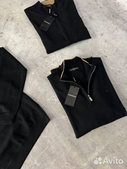 Свитер Emporio Armani черный