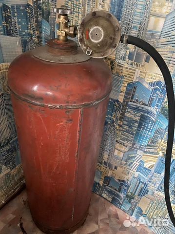 Баллон с редуктором и шлангом для газ плиты купить в Хабаровске ...