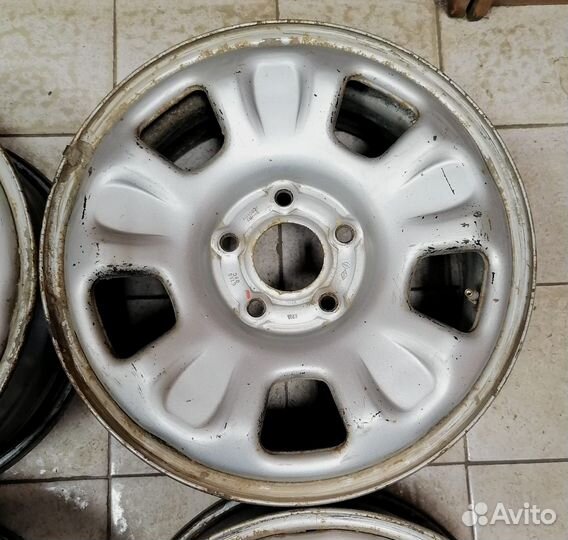 Диски штамп R16 5x114.3 et50 d66.1 6.5J (1шт)