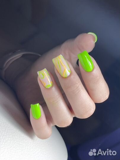 Маникюр, Наращивание ногтей, Педикюр