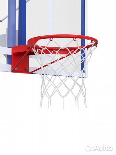 Стойка регулируемая с профессиональным щитом из оргстекла 15 мм и усиленным кольцом Pioner A13411