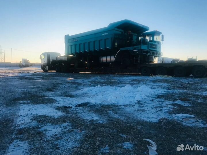 Попутный трал перевозка негабарита