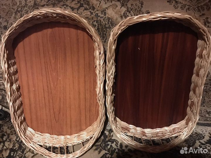 Плетеный поднос