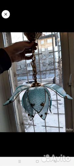 Люстра потолочная бу