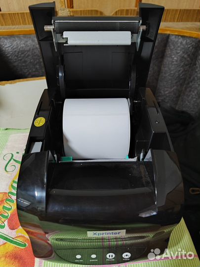 Xprinter xp 365b + втулка + пакеты