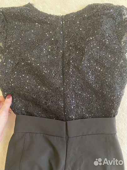 Комбинезон женский черный Золотой песок