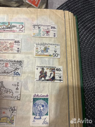 Марки чехословакия СССР