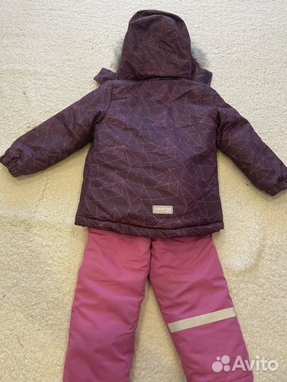 Полукомбинезон зимний для девочки 104