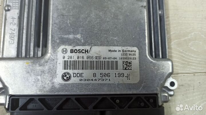 Блок управления двигателем BMW 5-серия E60 E61 N47