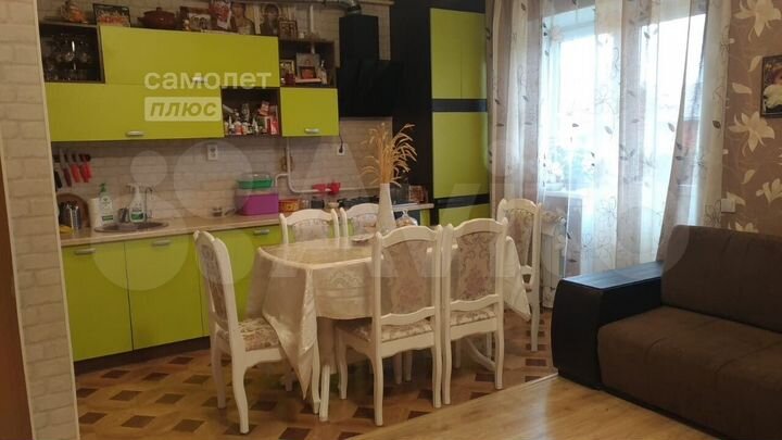 3-к. квартира, 79,7 м², 1/2 эт.