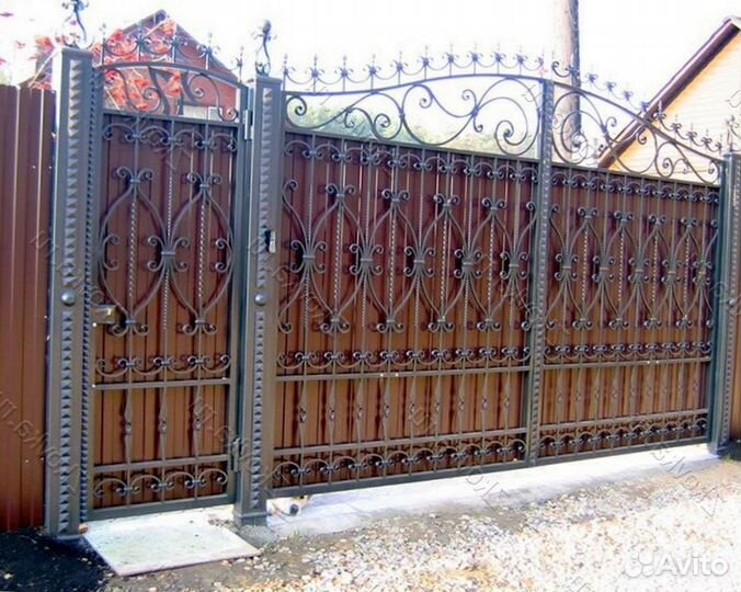 Кованные ворота от производителя