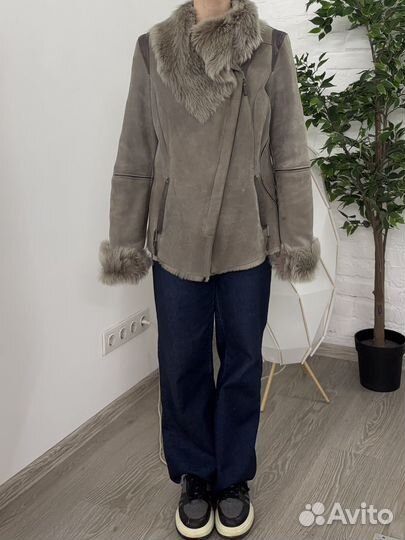 Дубленка женская 46 размер