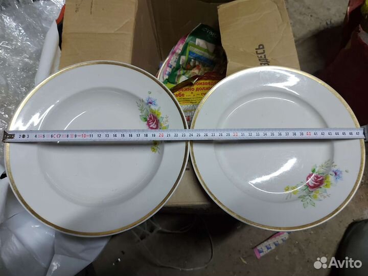 Тарелка декоративная дулево СССР