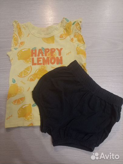 Футболки и шорты 92