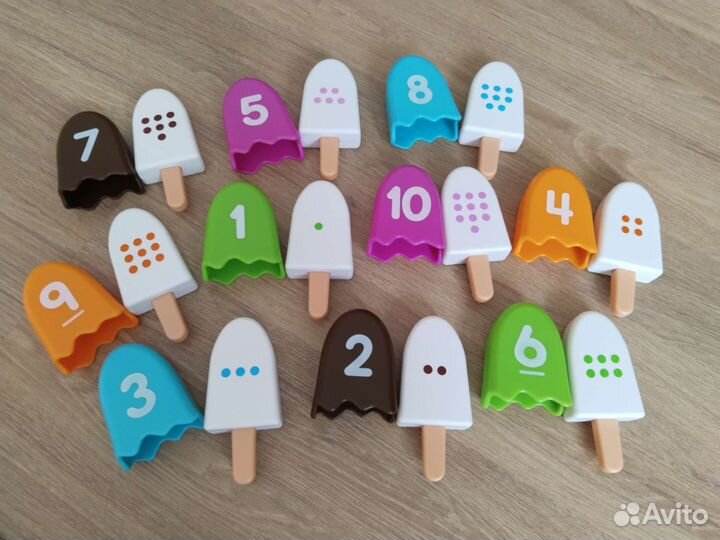 Игра развивающая мороженое