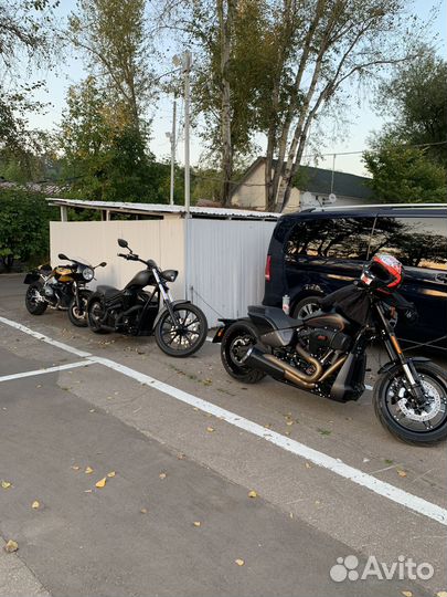 Harley-Davidson fxdr 114 черный мат