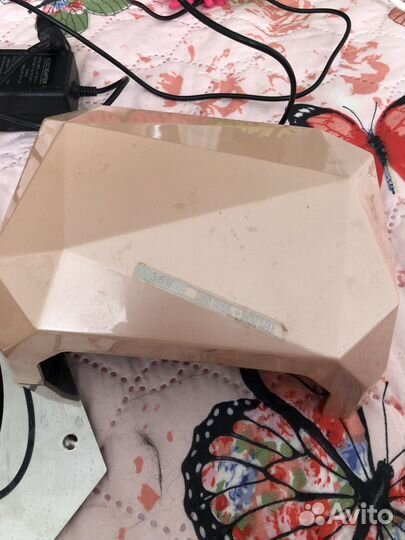 Лампа для маникюра + слайдеры