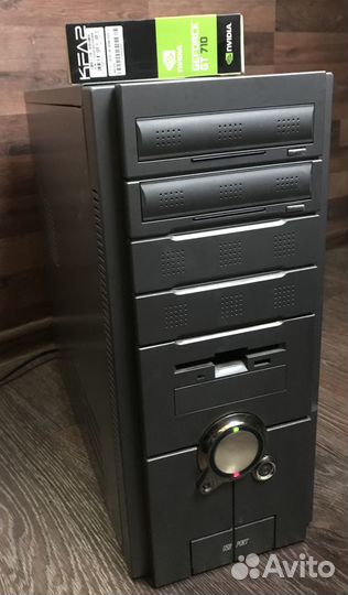 Intel i5-650 + Nvidia GT 710 + Озу 4GB + HDD 500