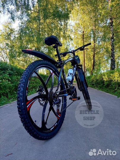 Велосипед BMW на литье в max комплектации