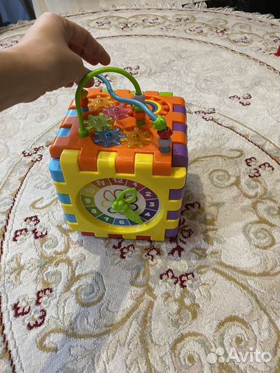 Кубик развивающий