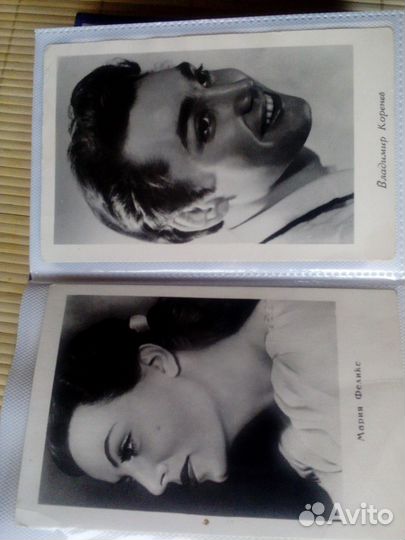 Открытки и фото СССР с актерами