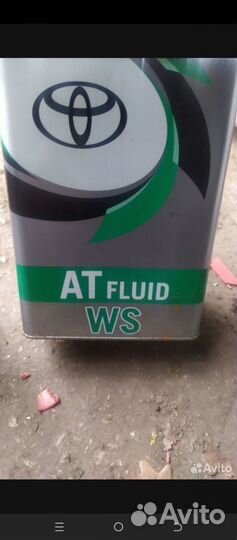 Масло toyota atf ws
